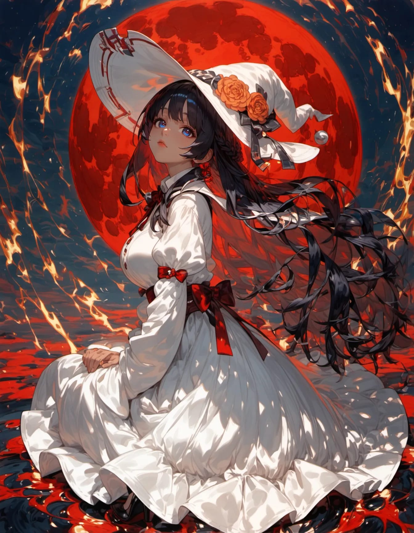 Crimson Moon Witch