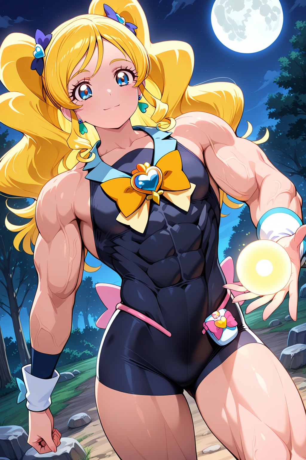 muscular honey | の人気AIイラスト・グラビア