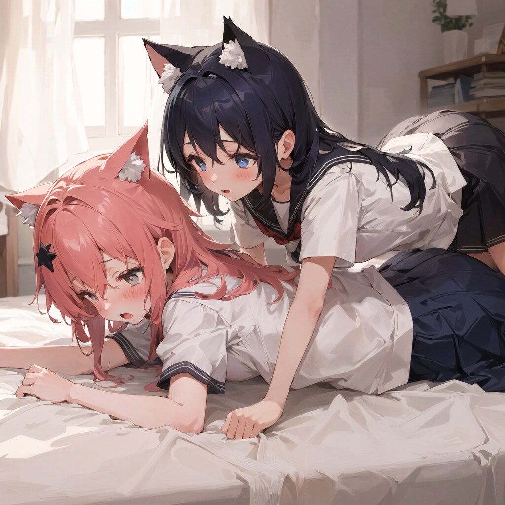 逃げちゃダーメ♡