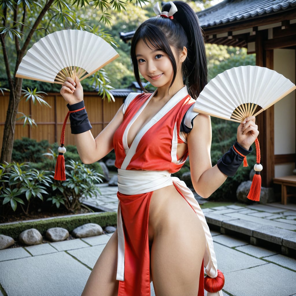 某有名くノ一コスプレ