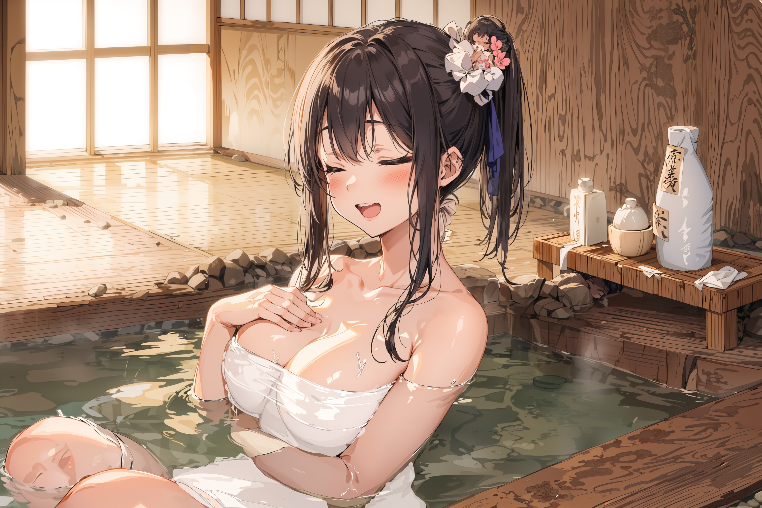 あぁ～いいお湯だねぇ～♪