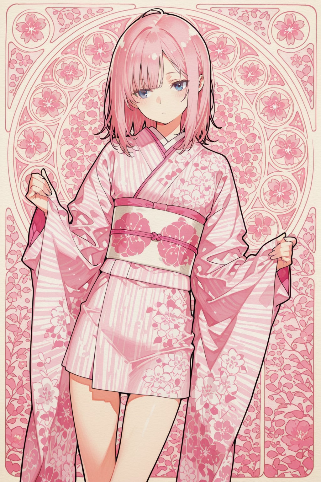 和服 | の人気AIイラスト・グラビア