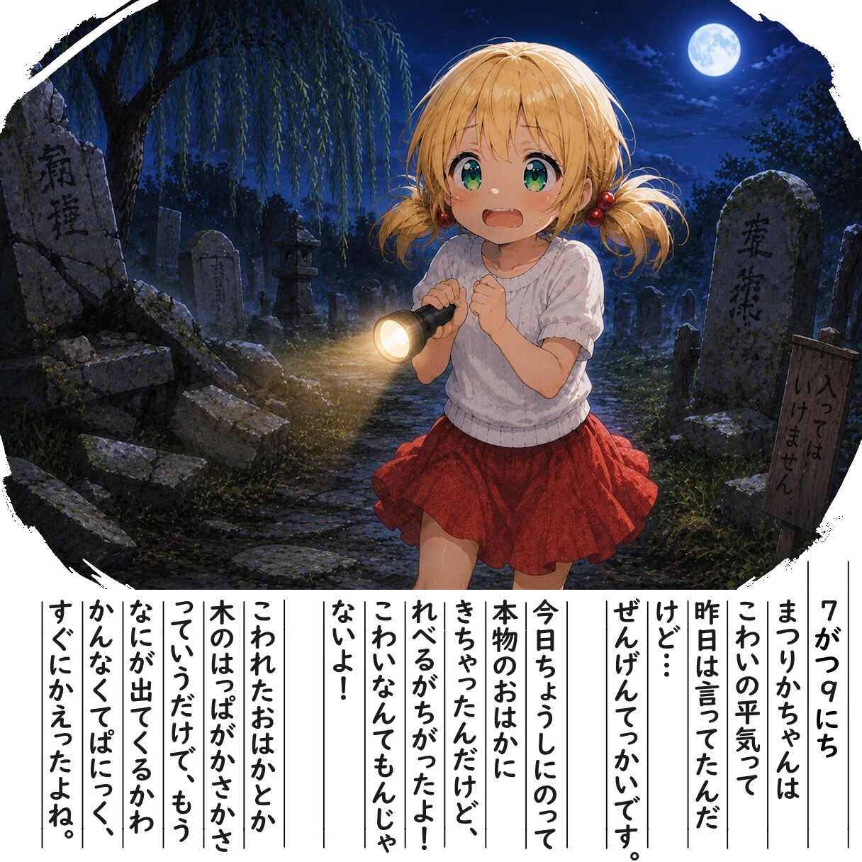【絵日記】ほんものはちがったよ＞＜