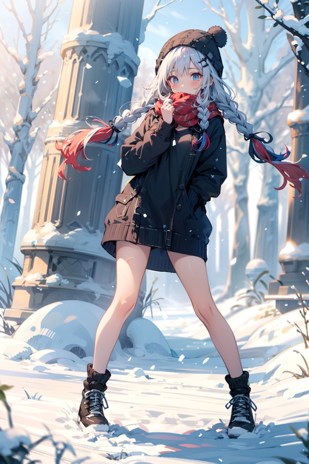 猫耳ニット帽ちゃん3