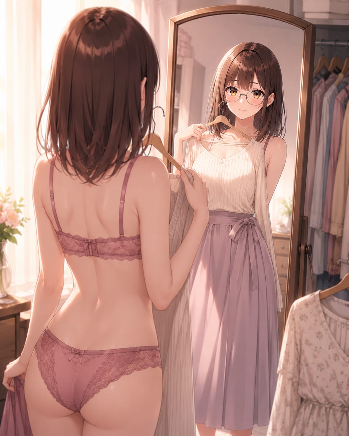 たまにはお洒落したい若妻