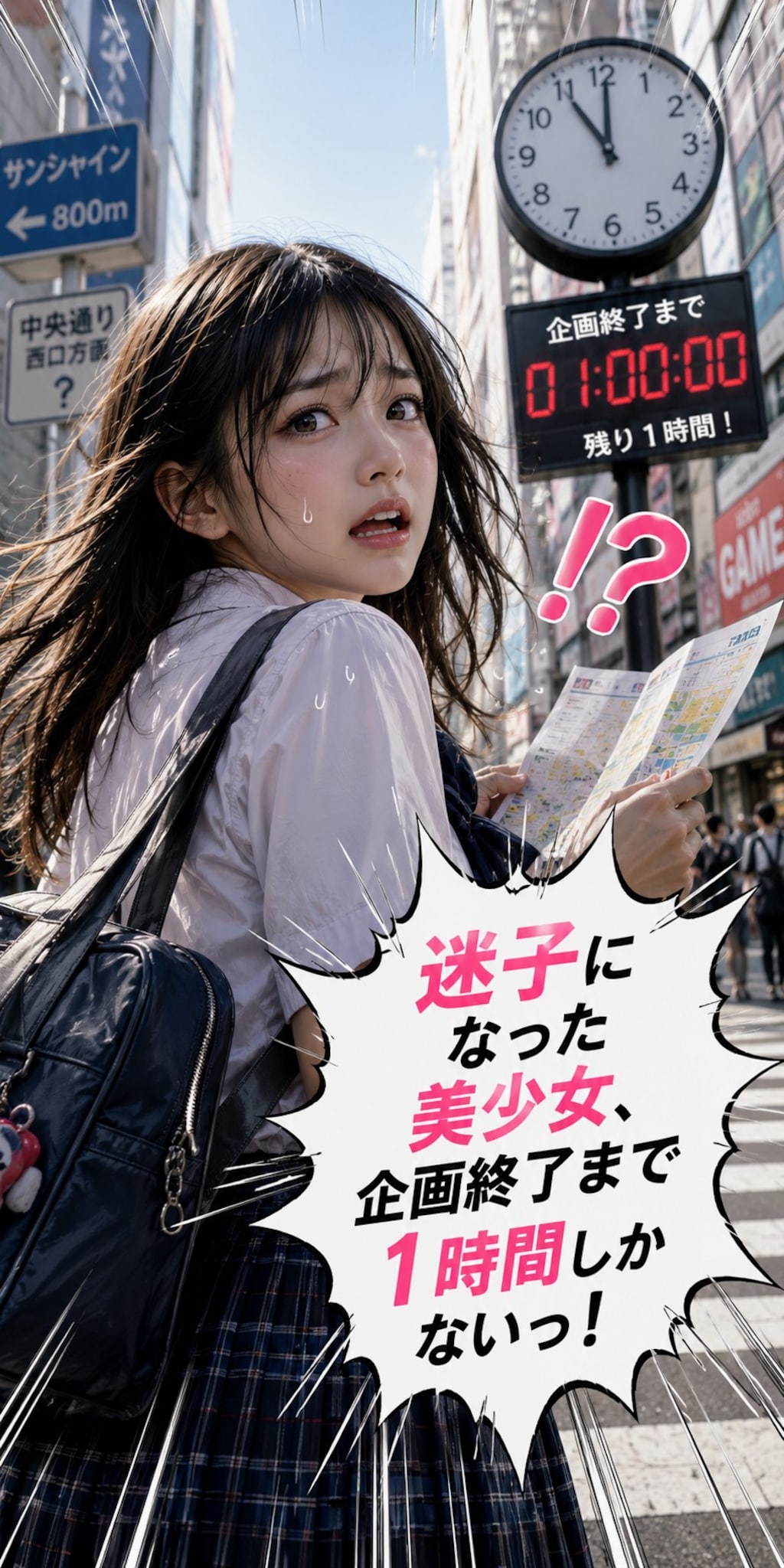 企画終了まで１時間しかないっ❗迷子お姉やん