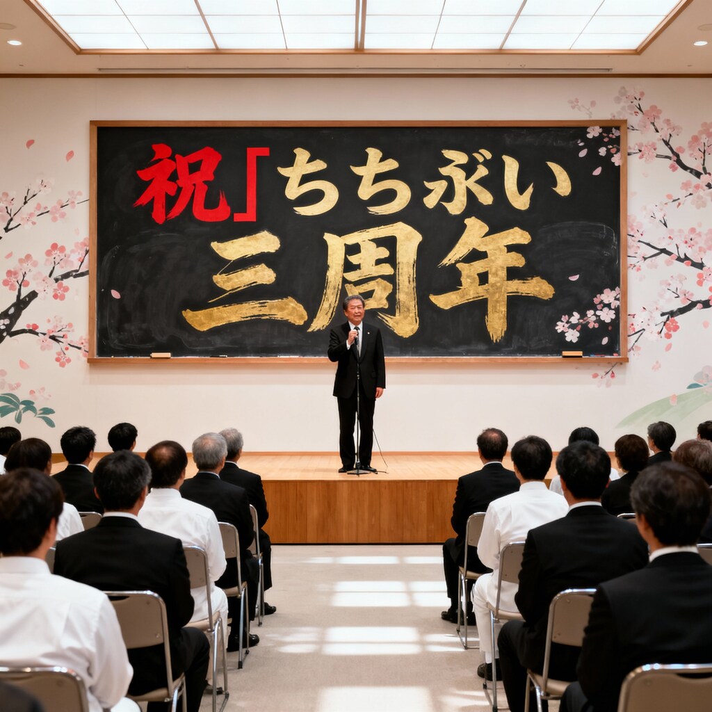 三周年おめでとうございます