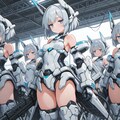 量産型化メカ少女軍団 3枚目