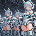 量産型化メカ少女軍団 4枚目