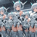 量産型化メカ少女軍団 6枚目