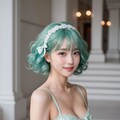 Mint colored hair lady ? 6枚目