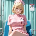 美脚過ぎるナースのお姉さん♡ 2枚目