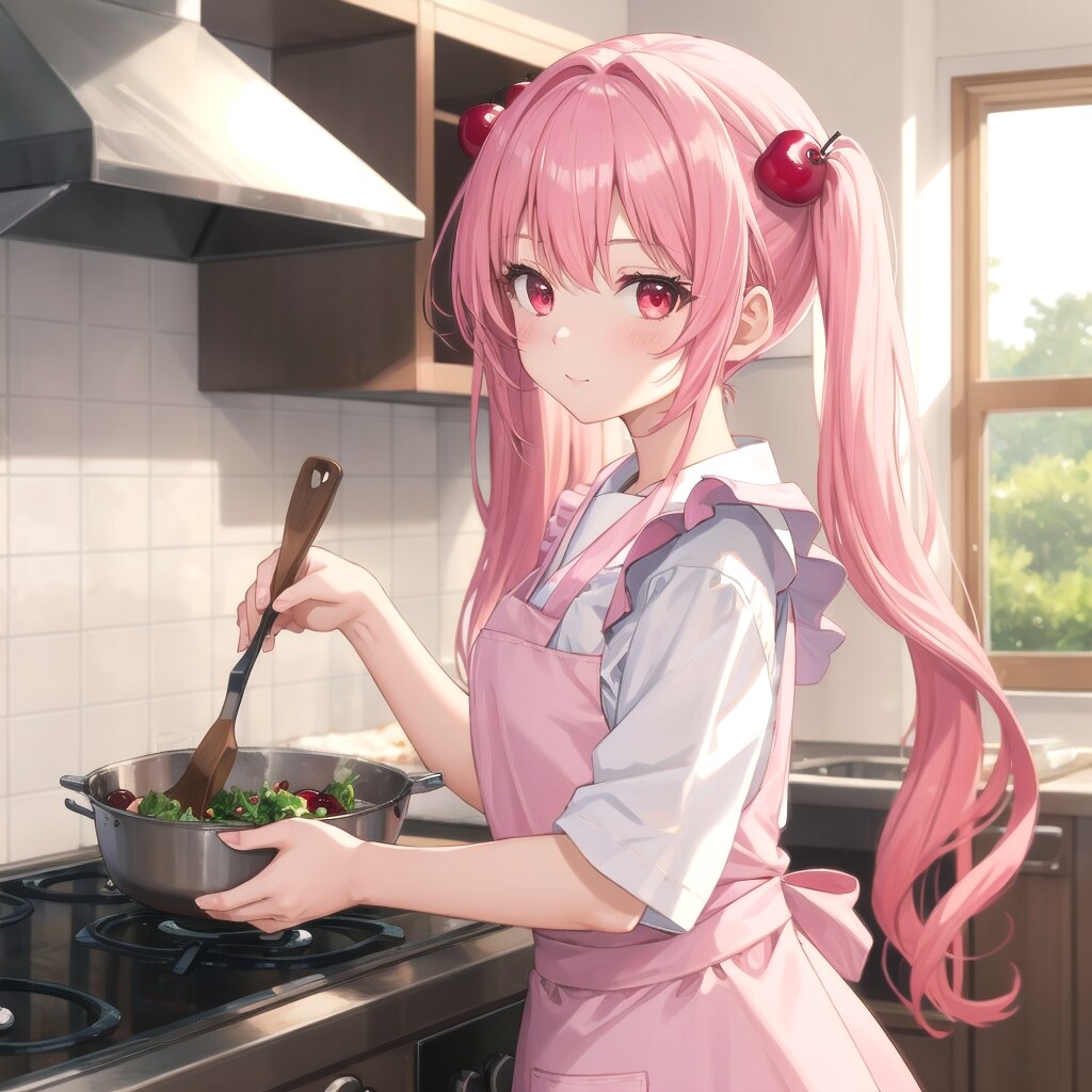 桜ミクさん料理中パート２