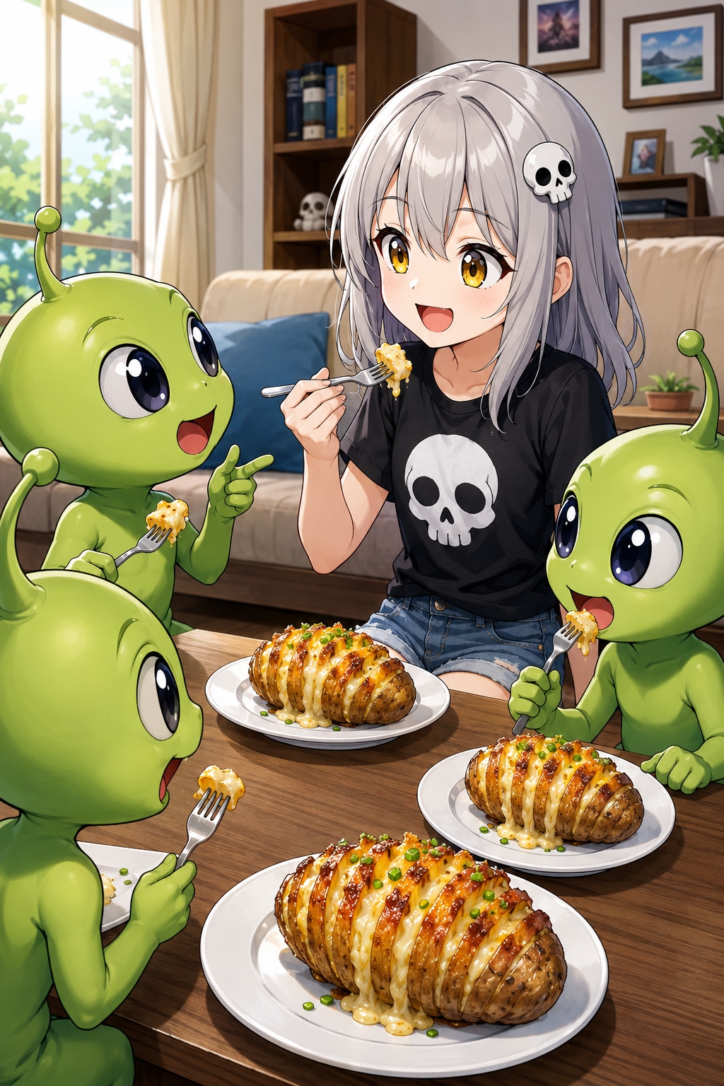 いもの焼いたやつ。