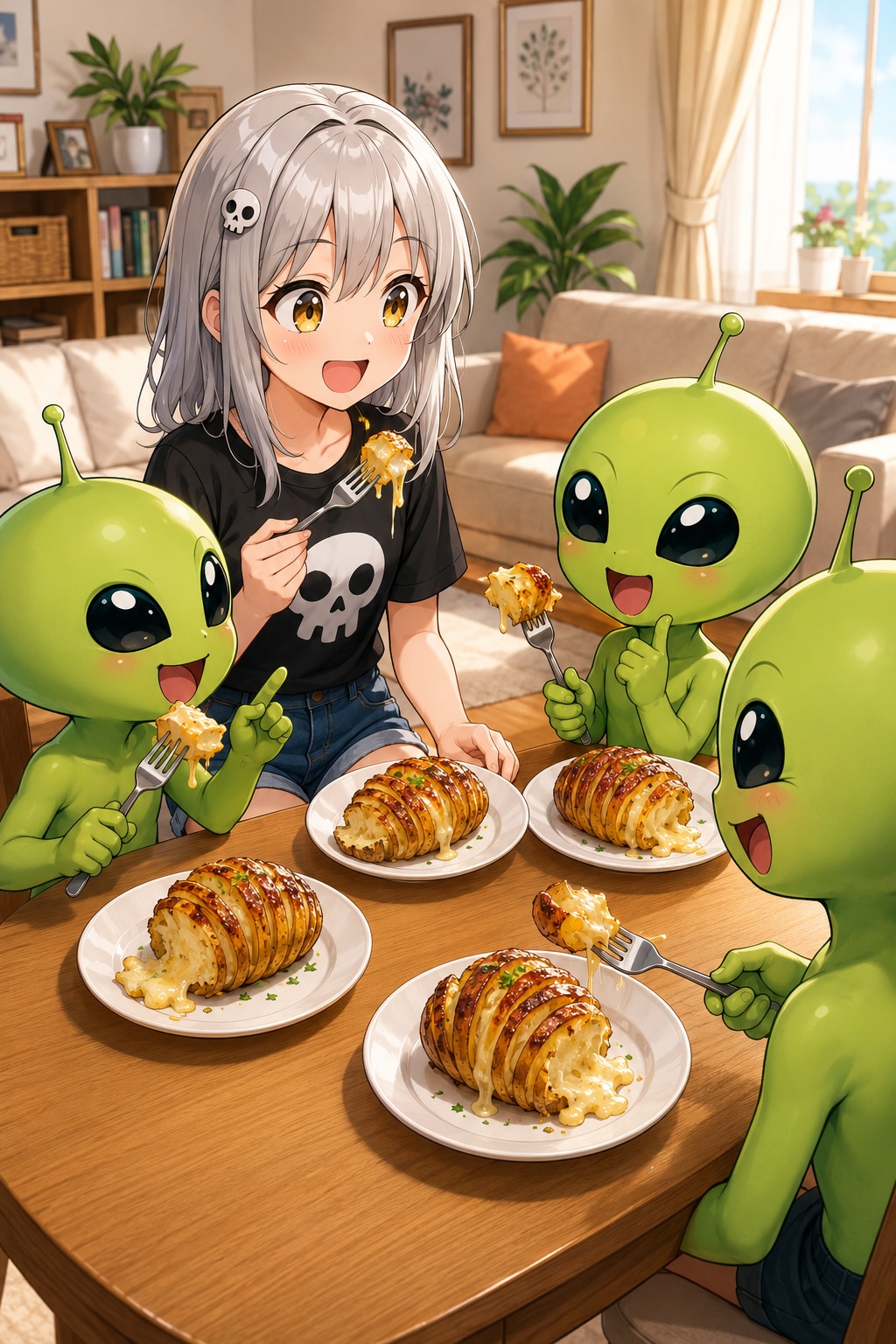 いもの焼いたやつ。