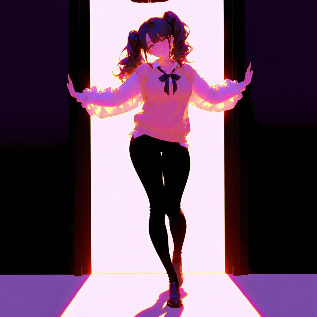 「ここにいるのはわかっているわ。スカート返しなさい！」