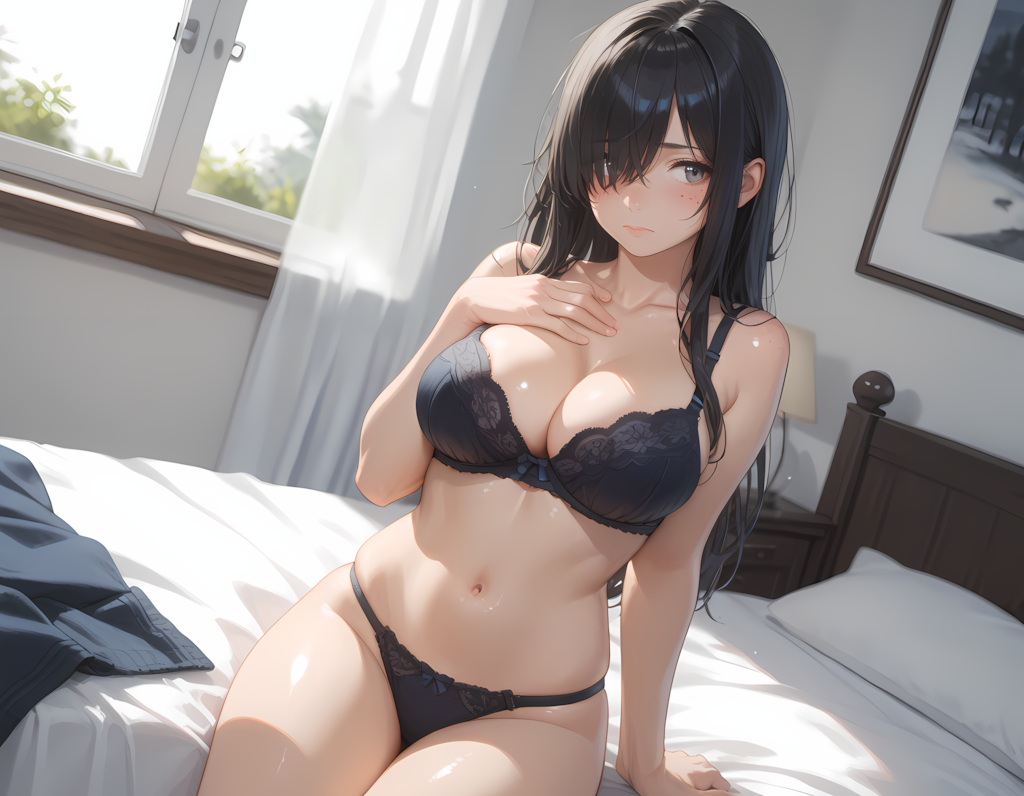 内気で陰キャっぽい奥さんも、夜は大胆💕
