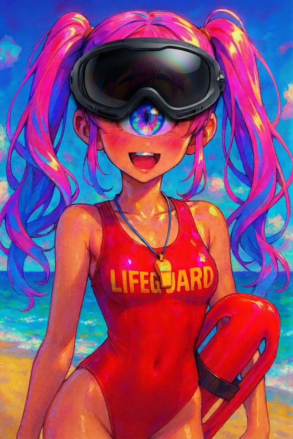 異世界から転移してきた系ヒロイン7【理想の夏コーデ】【サングラス】