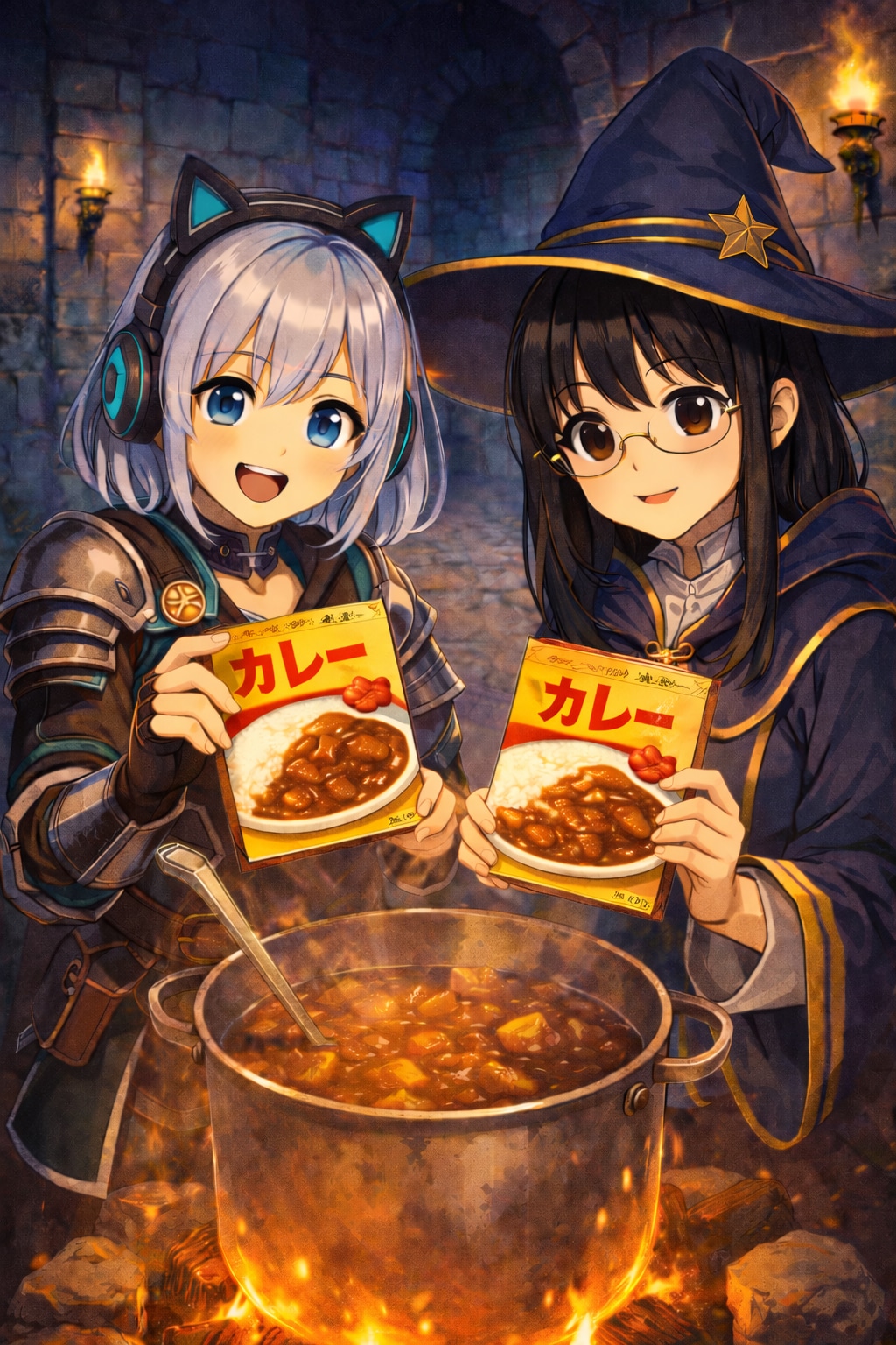 ダンジョン飯（レトルト） | の人気AIイラスト・グラビア