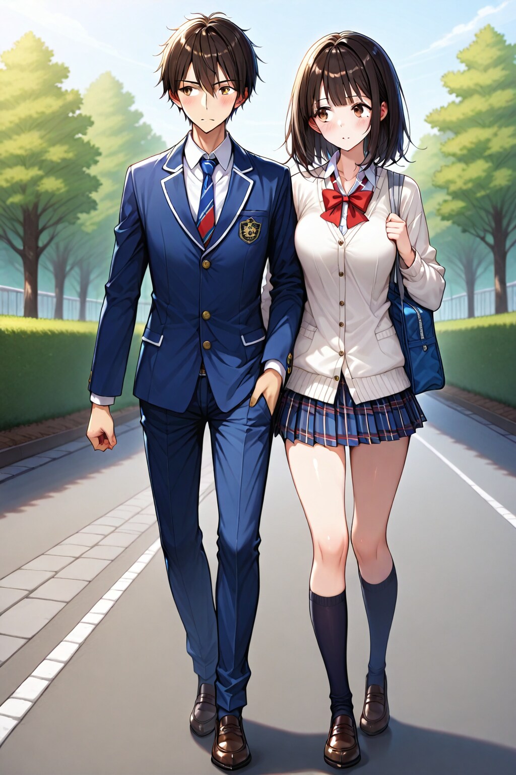 誕生日が１日違いの先輩と後輩のカップルを表現したかった…ハズだった