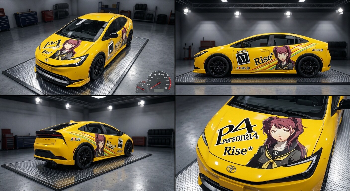 ペルソナ4プリウス痛車