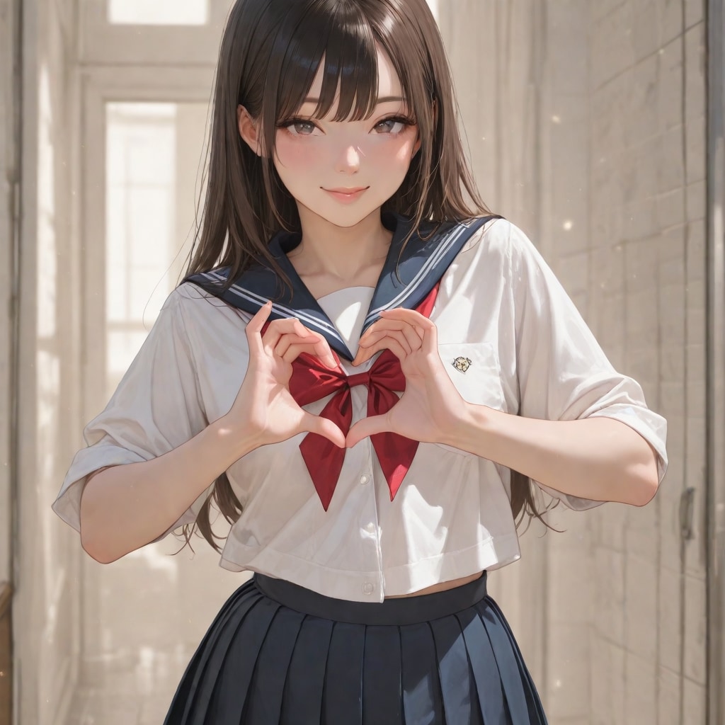 シンプルプロンプトを入れると必ずハートをつくるのはなぜ？