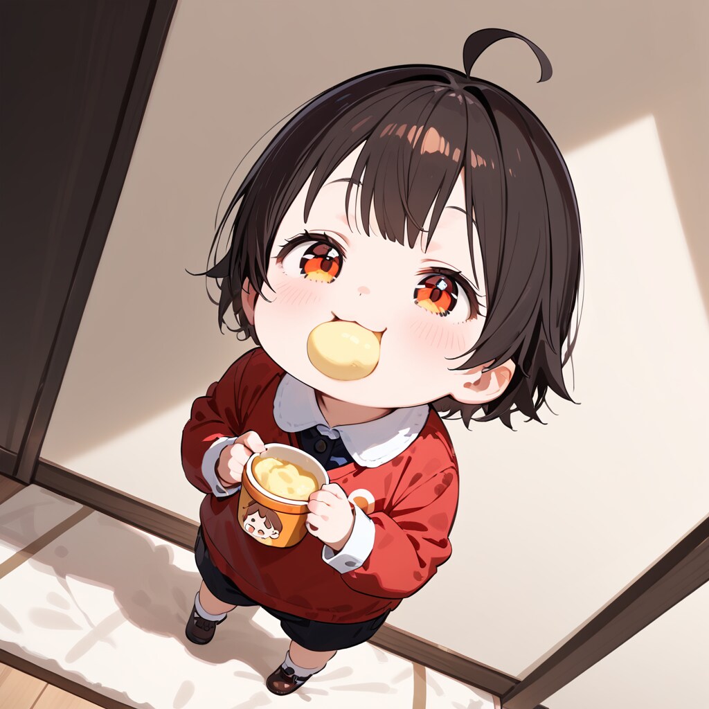 今日のちびっこ。