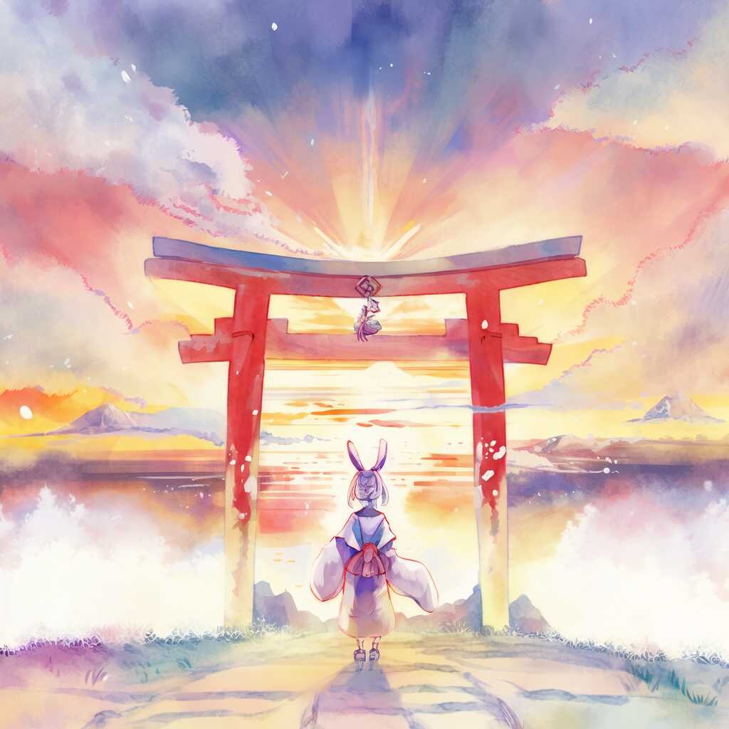 卯年の巫女は瀑布の向こうへと