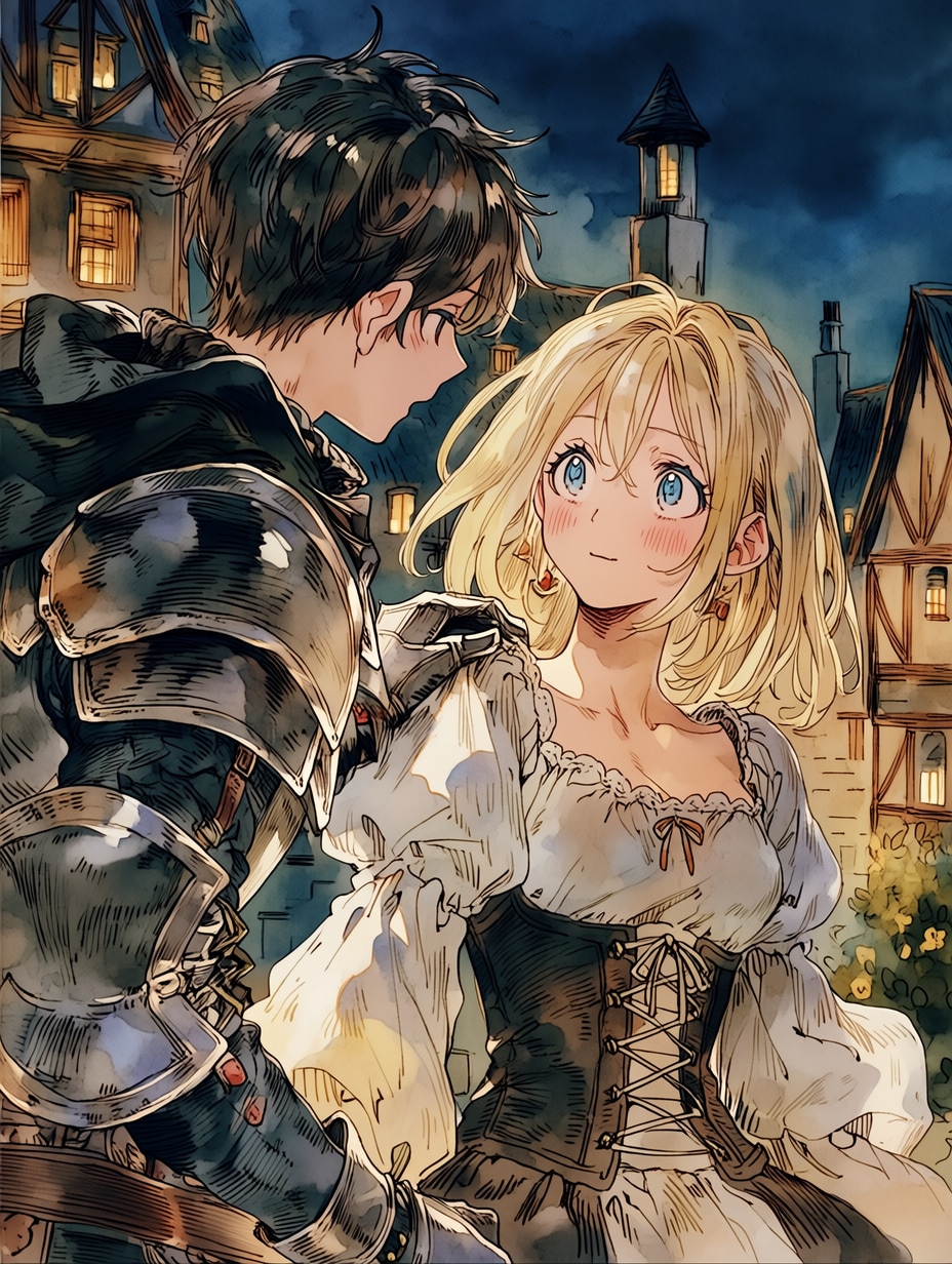 騎士と村娘53 | の人気AIイラスト・グラビア