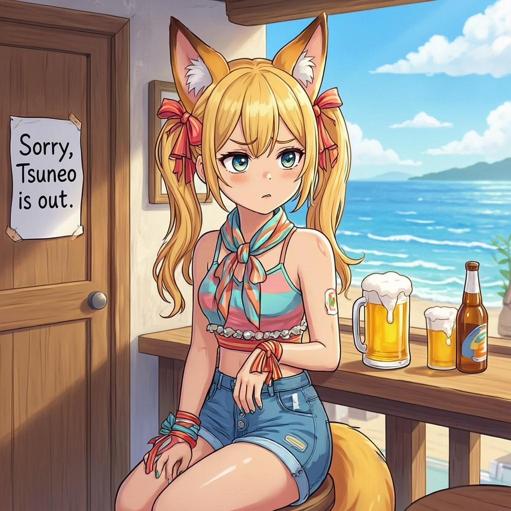 Sorry, Tsuneo is out