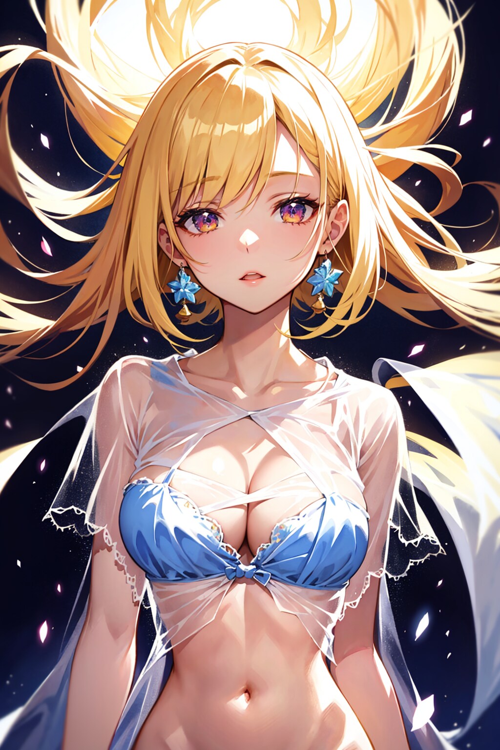 シースルーの女の子