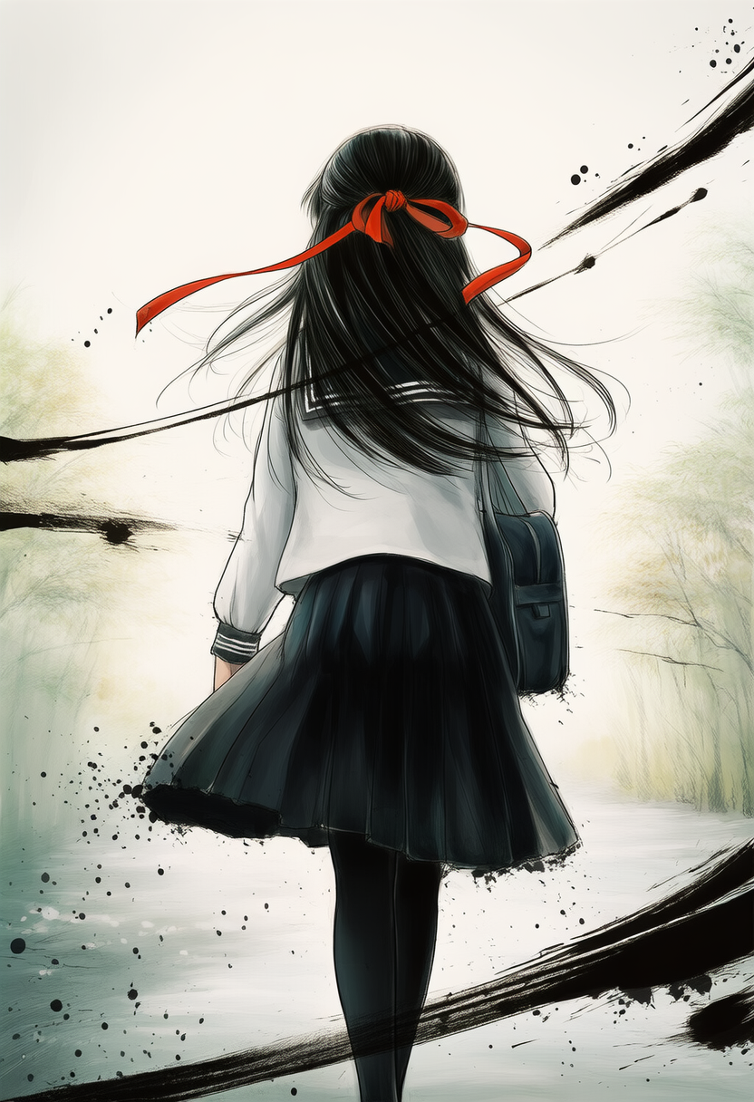 赤いリボン | の人気AIイラスト・グラビア