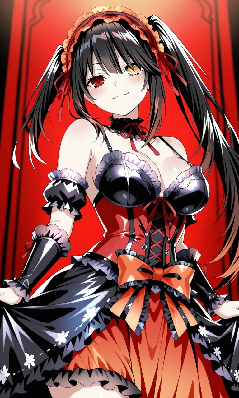 6月10🎂なのでLoRAで時崎狂三