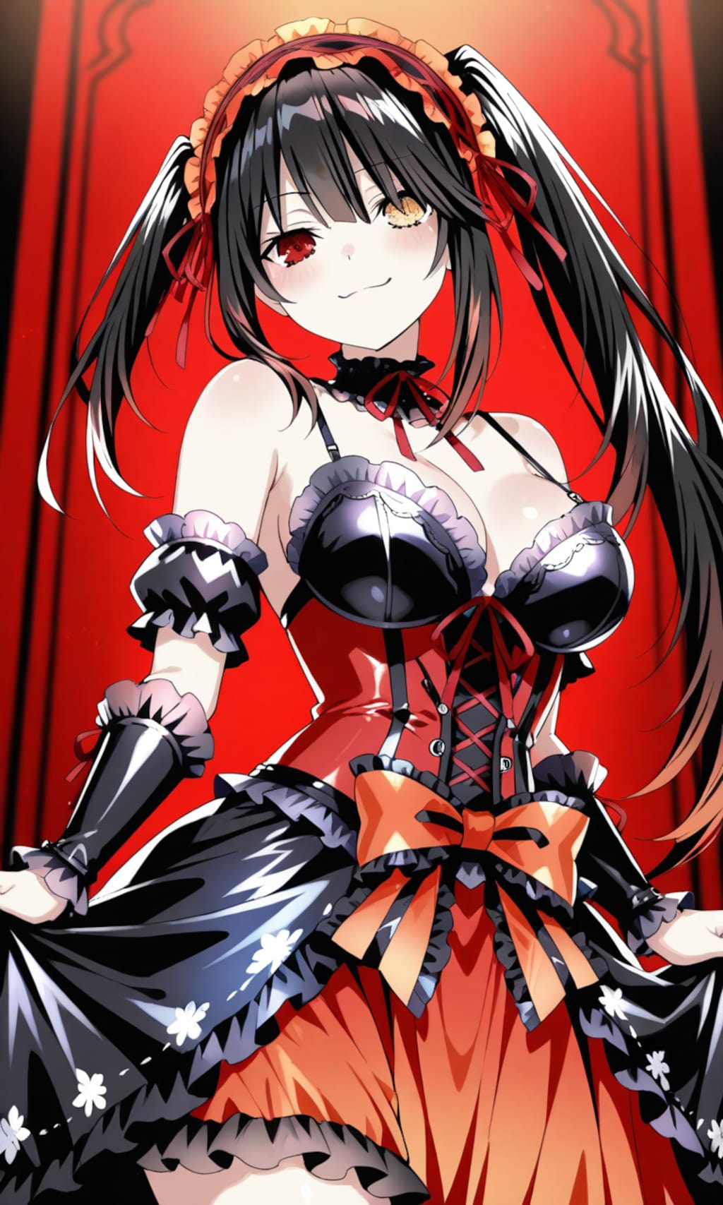 6月10🎂なのでLoRAで時崎狂三