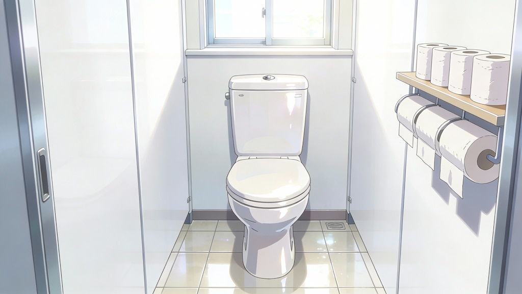 背景４５　トイレ個室