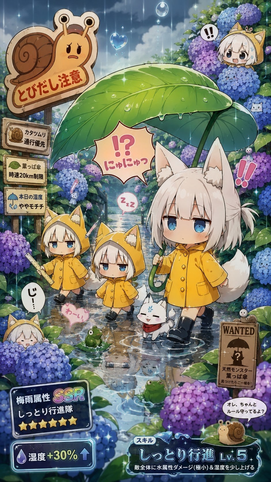 ⁉️にゅにゅっ
