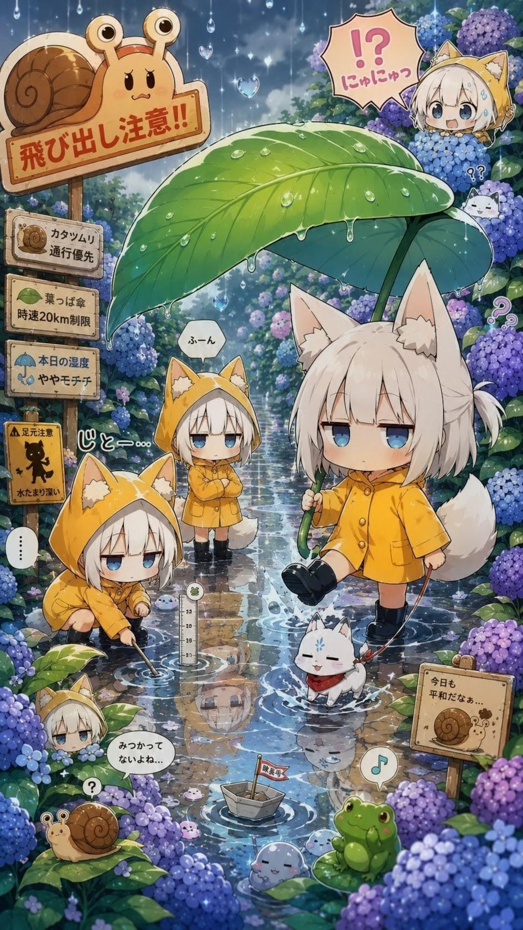 ⁉️にゅにゅっ
