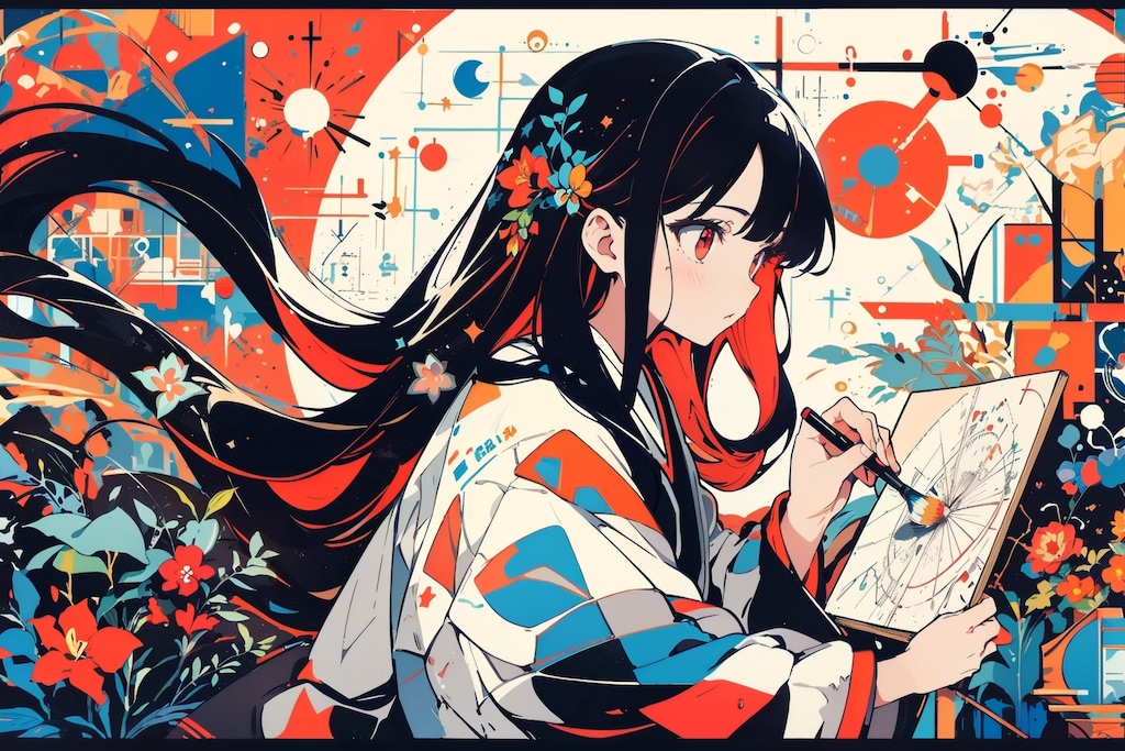 道野綴先生のお絵かき中の頭の中