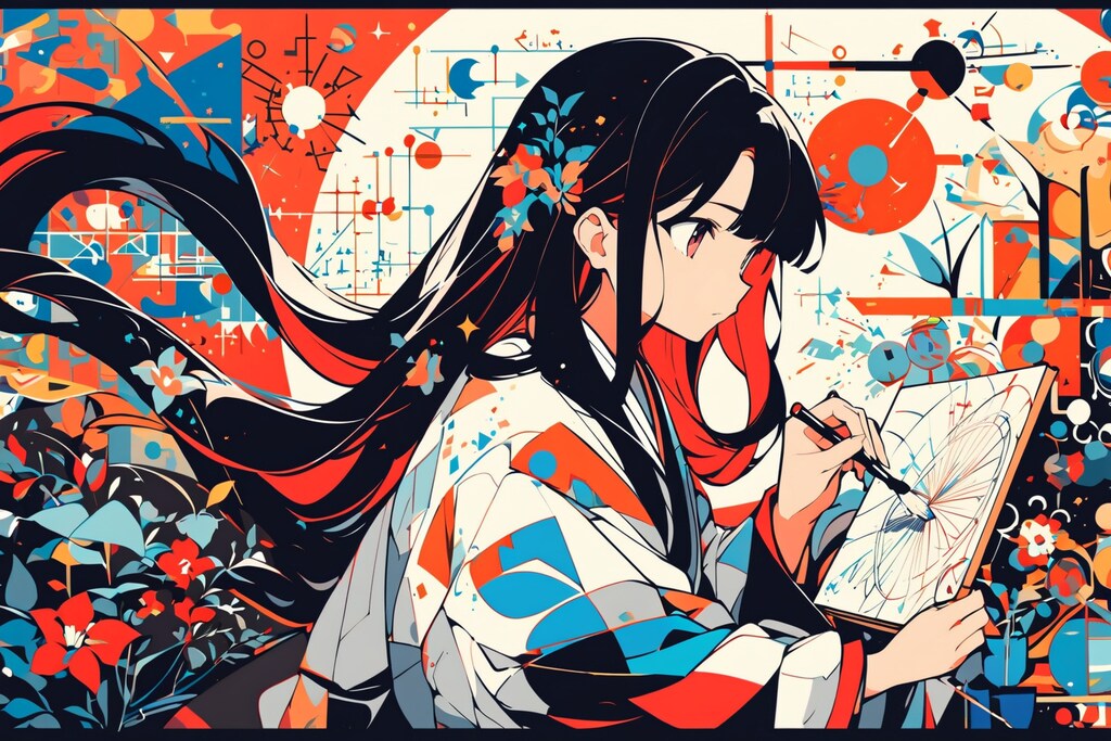 道野綴先生のお絵かき中の頭の中