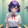 クールちゃんのシャワー(着衣) 5枚目