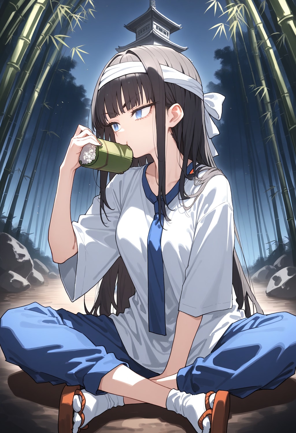 【夢エリ】小説『腹減れば戦できぬ』【ニャンノ世界】