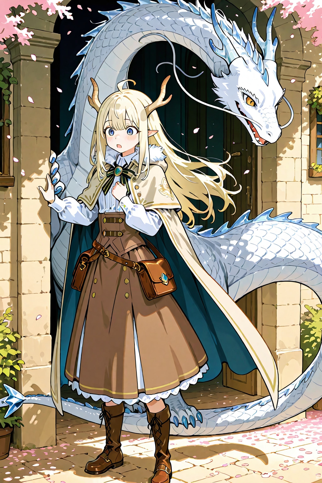 🐉不思議な出会い🌸 | の人気AIイラスト・グラビア