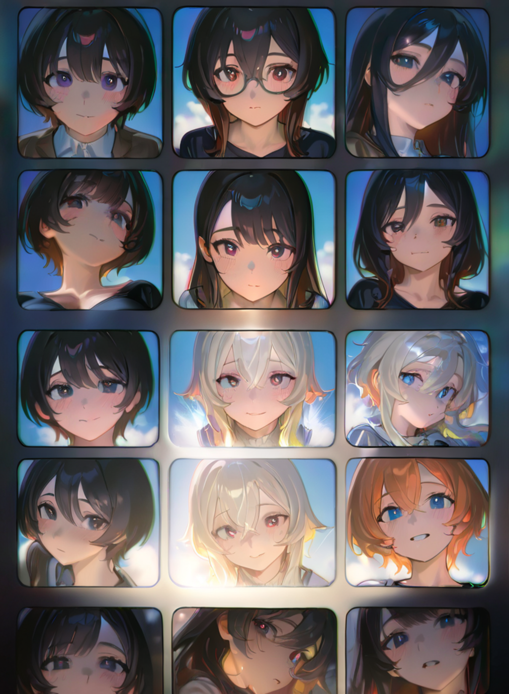 いろいろな女の子