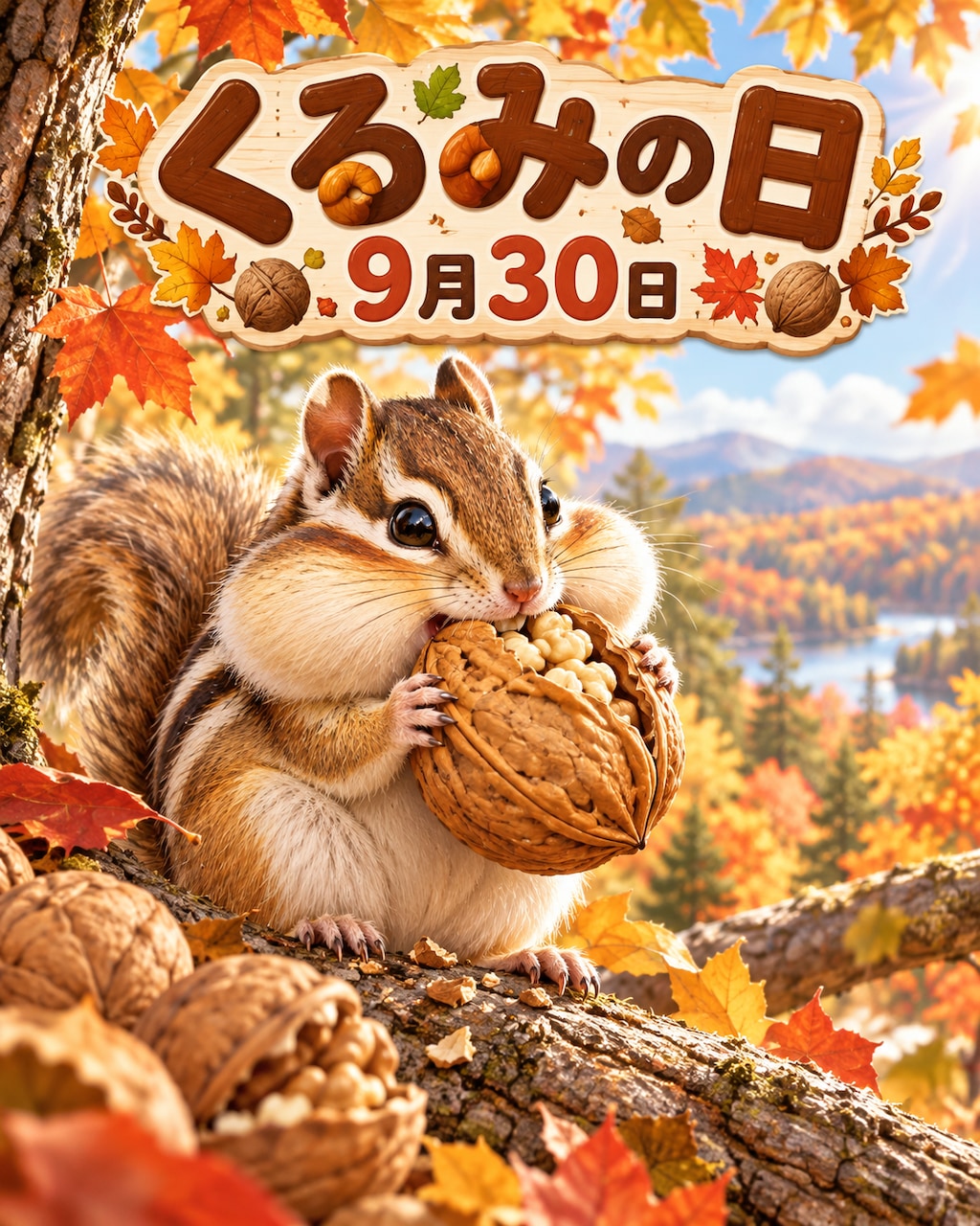 [今日は何の日 9/30] くるみの日
