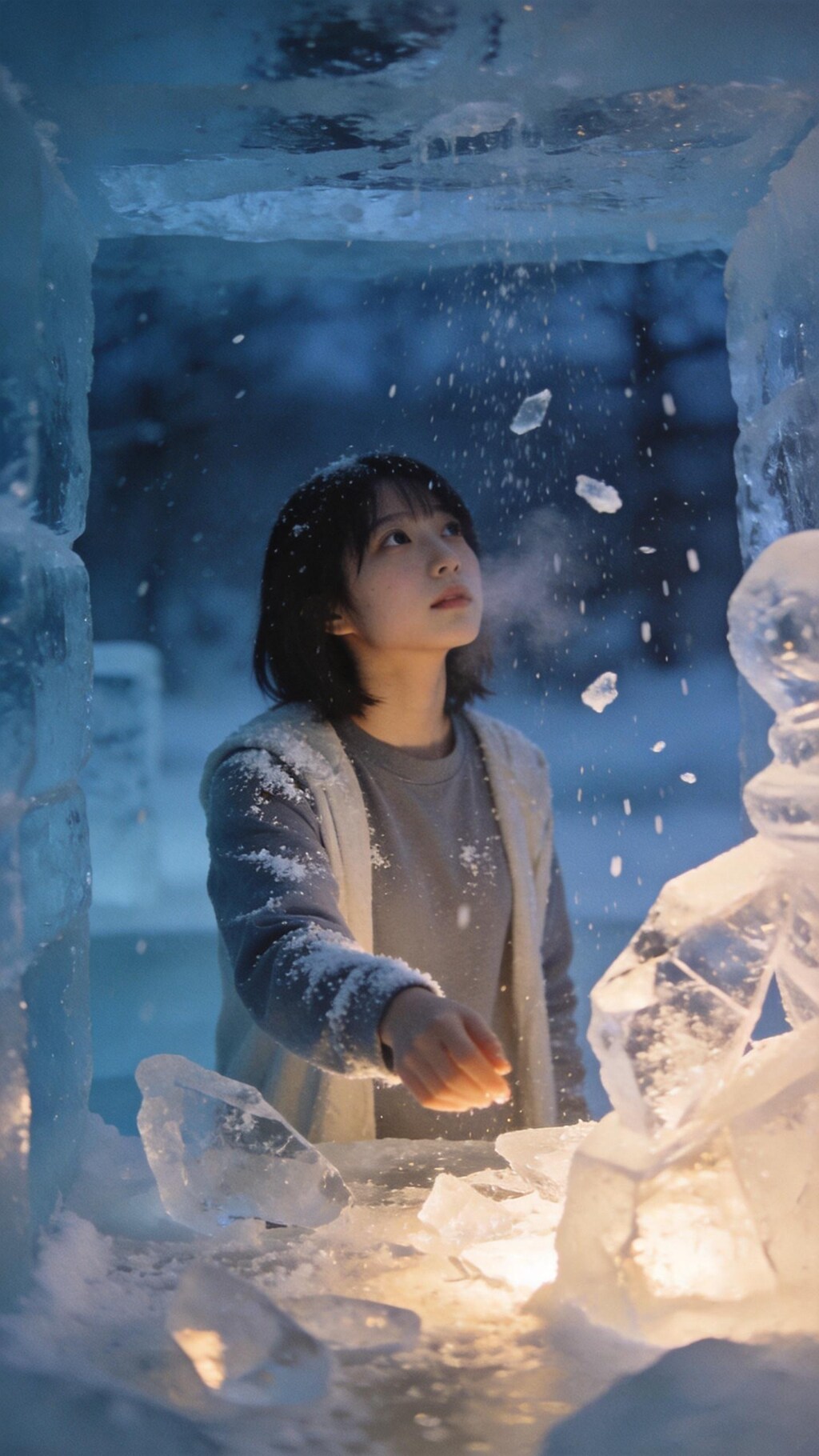 Fragments of Winter Falling Slow