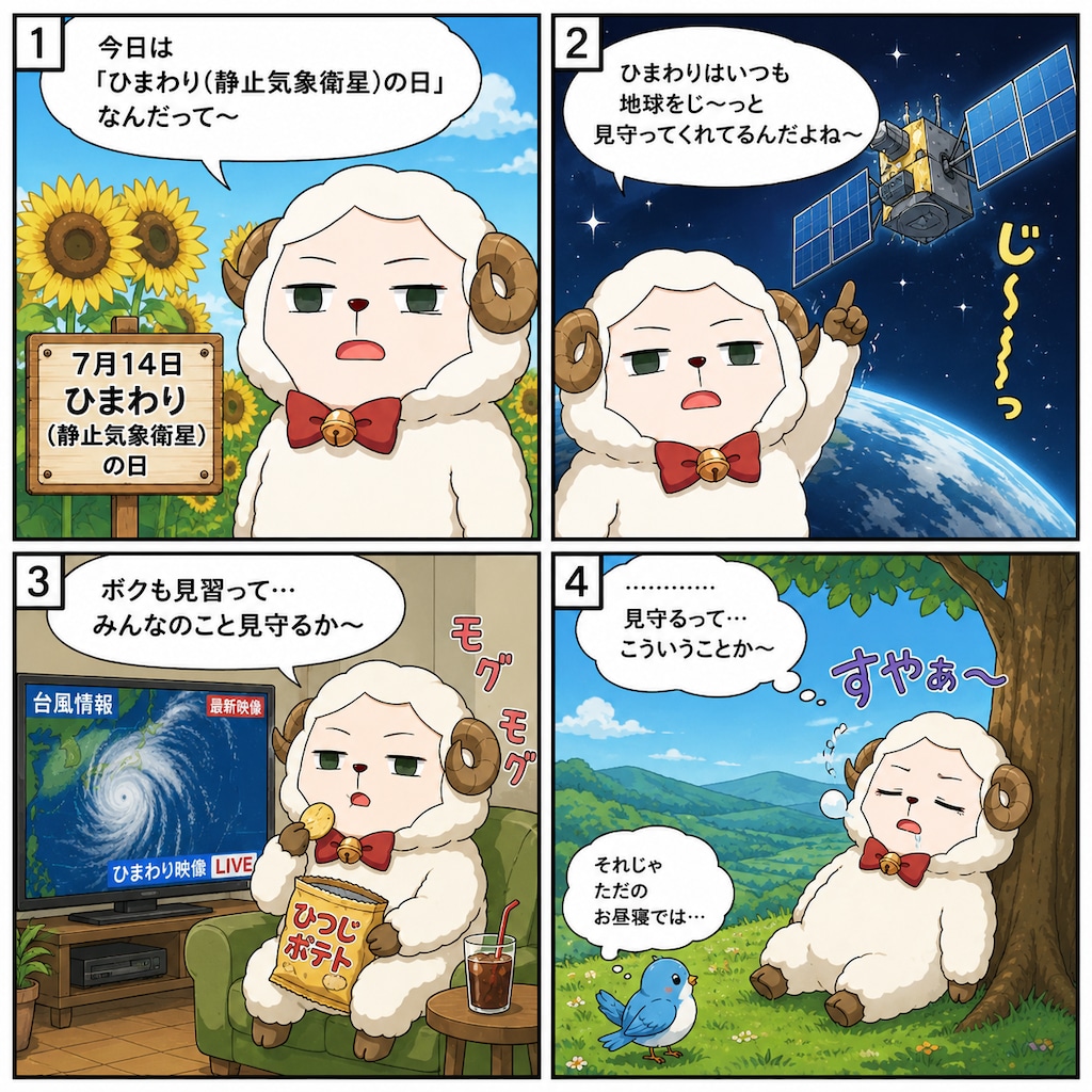 7/14 今日のヒツジ