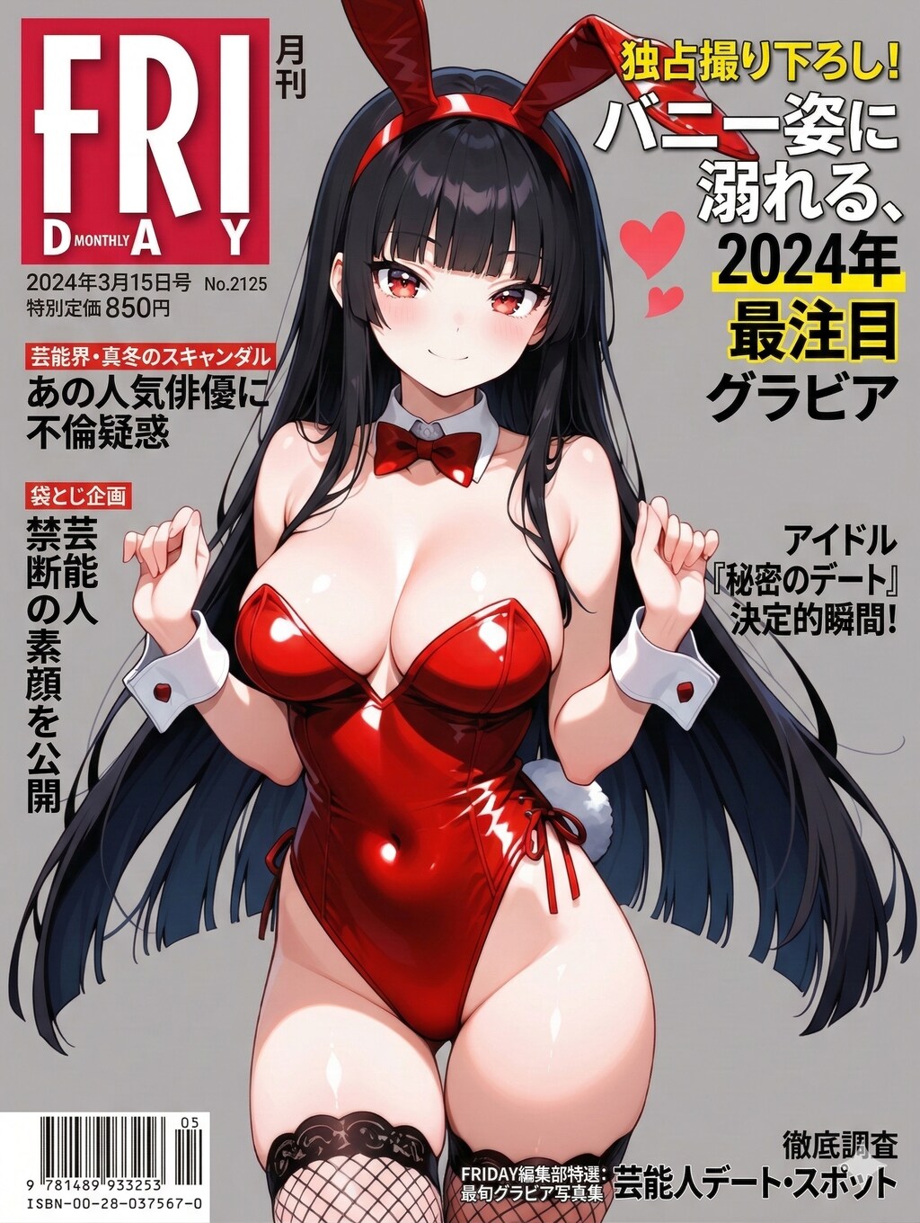 某写真週刊誌風