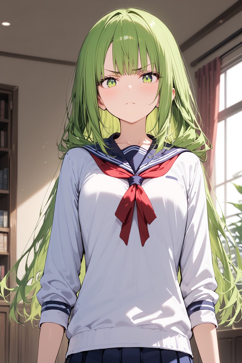 怒っちゃった女の子 | の人気AIイラスト・グラビア