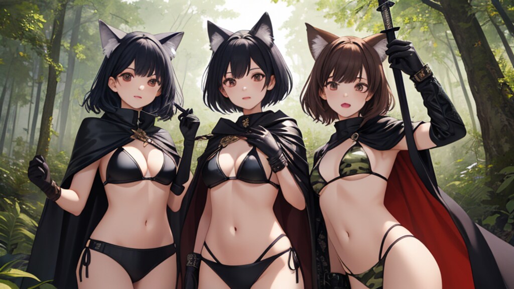 ケモ耳戦士隊・一番隊『狼』