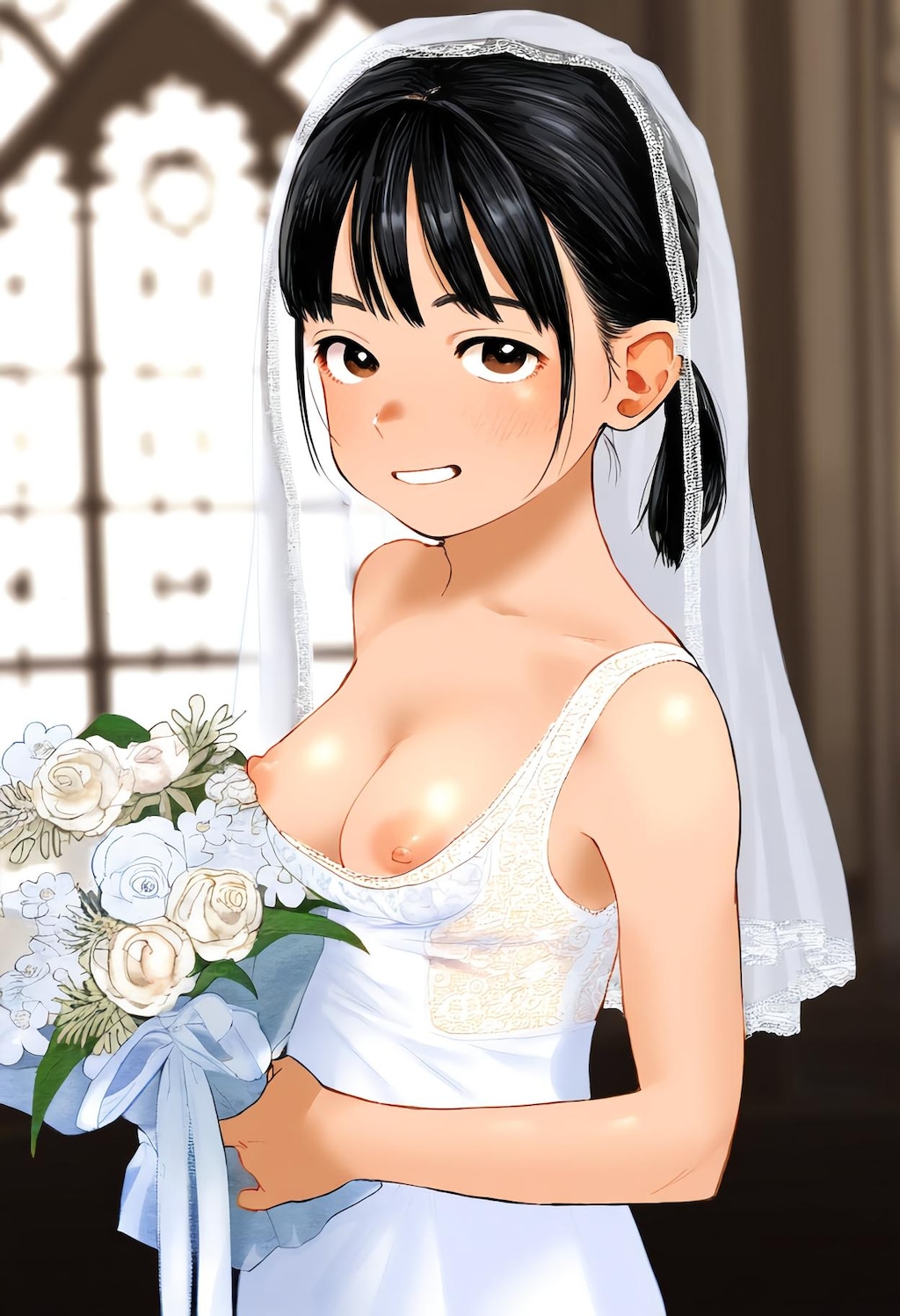 結婚式でキスではなくセックスを披露する世界線